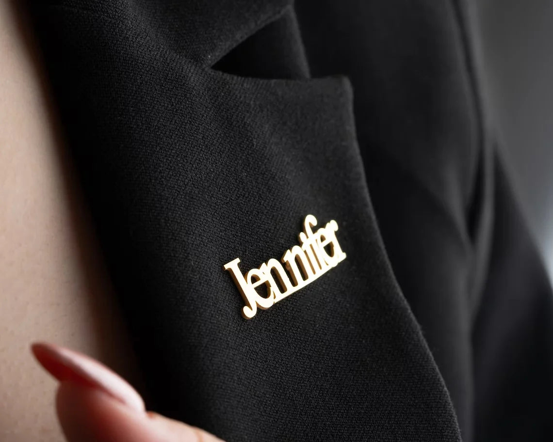 Pin Casamento Personalizado com Nome