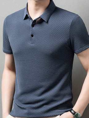 Camisa Polo Masculina Seda Gelo Ice Silk