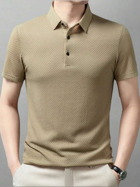 Camisa Polo Masculina Seda Gelo Ice Silk