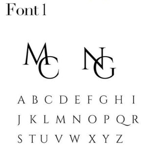 Par de Abotoaduras Personalizadas com Iniciais [Banhado a Ouro ou Prata]