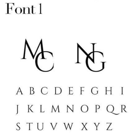 Par de Abotoaduras Personalizadas com Iniciais [Banhado a Ouro ou Prata]